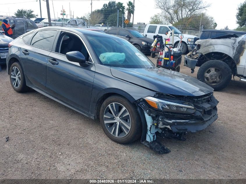 Lot #2541533045 2024 HONDA CIVIC LX salvage car