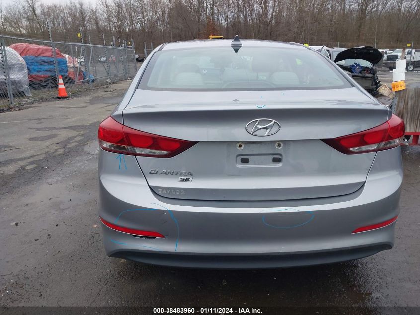 2017 HYUNDAI ELANTRA SE - 5NPD74LF8HH164079