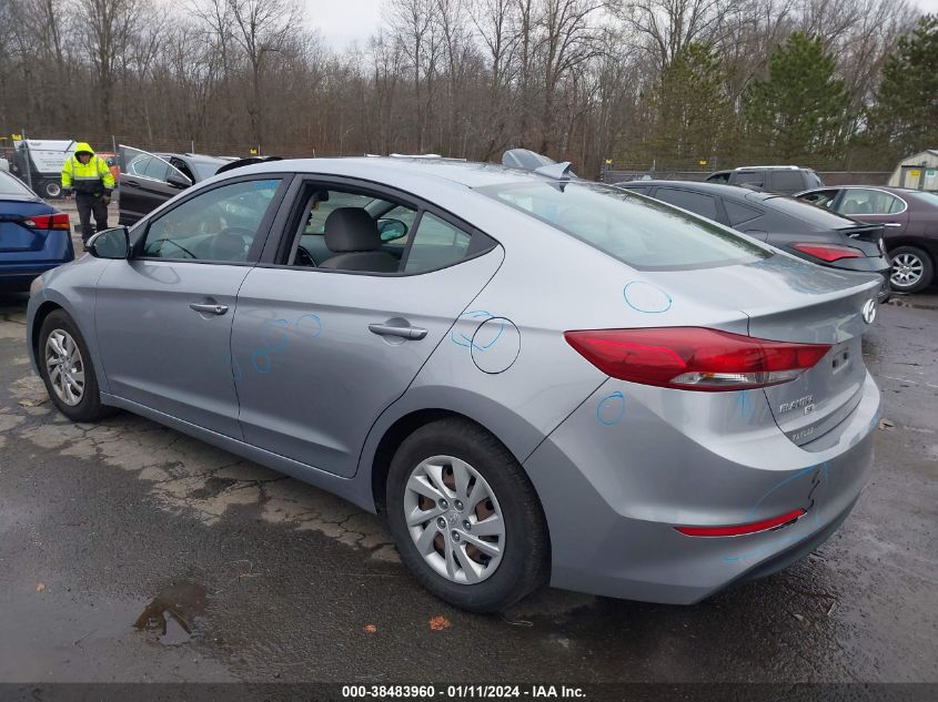 2017 HYUNDAI ELANTRA SE - 5NPD74LF8HH164079