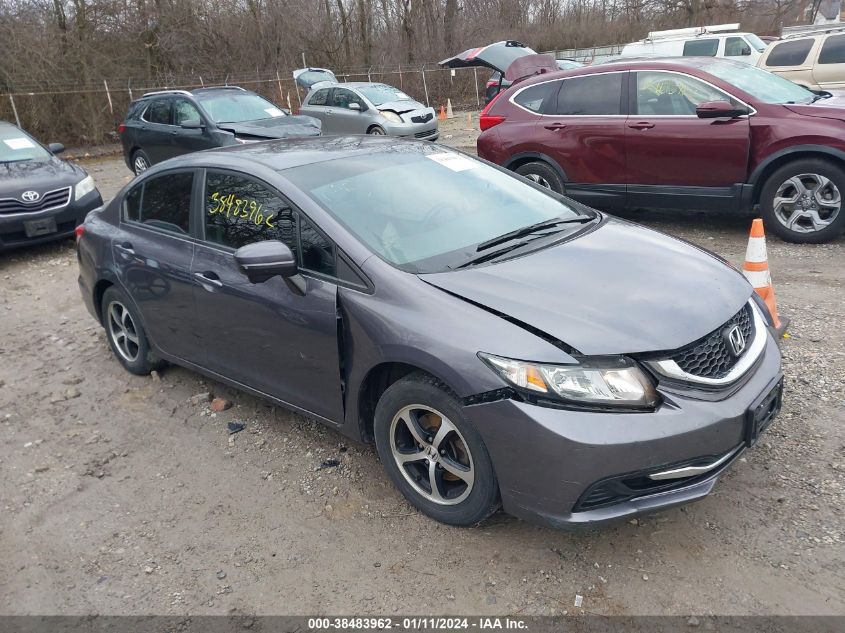 2015 HONDA CIVIC SE - 19XFB2F73FE106429