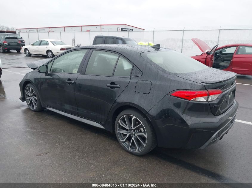 2022 TOYOTA COROLLA SE/NIGHT SHADE - JTDS4MCE5NJ093594