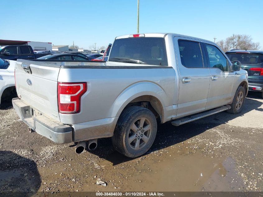 2018 FORD F-150 SUPERCREW - 1FTEW1CP4JFC43070