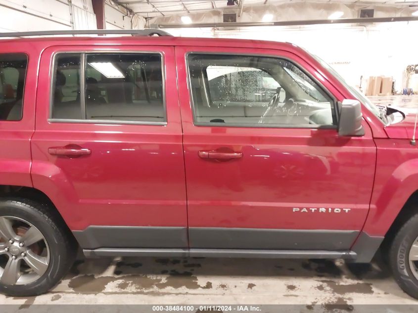 2015 JEEP PATRIOT LATITUDE - 1C4NJPFA3FD350400
