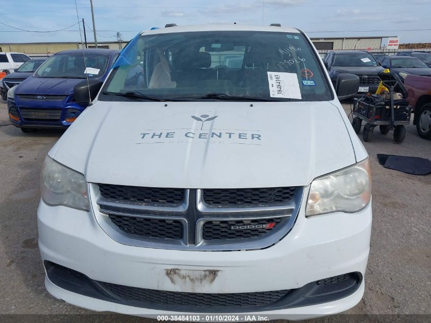 2014 DODGE GRAND CARAVAN SE - 2C4RDGBG2ER202768