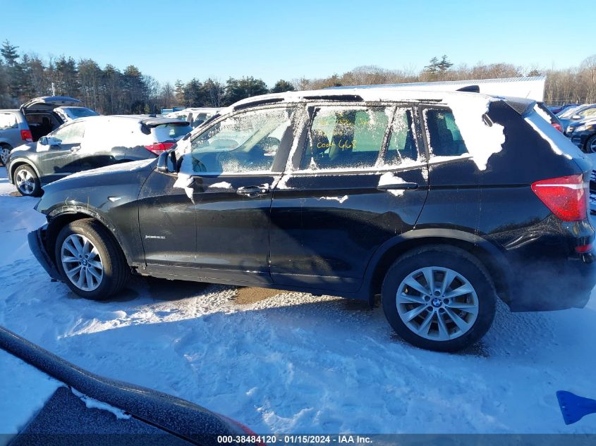 2017 BMW X3 XDRIVE28I - 5UXWX9C37H0T17185