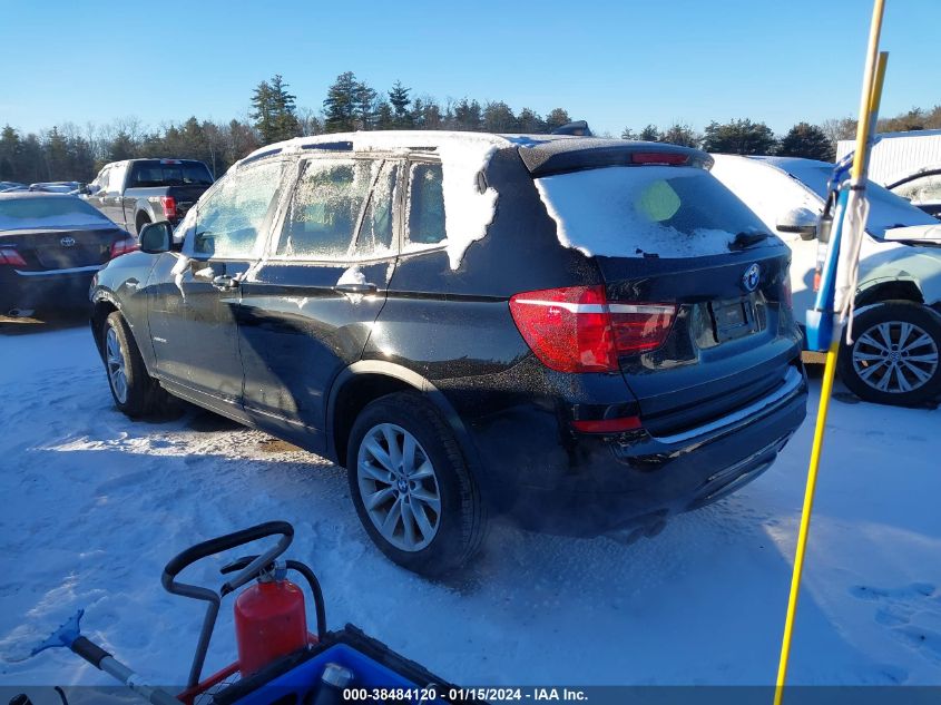 2017 BMW X3 XDRIVE28I - 5UXWX9C37H0T17185