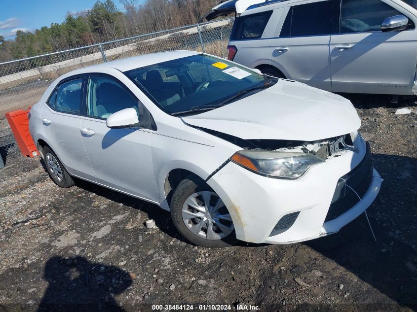 2016 TOYOTA COROLLA L/LE/LE PLS/PRM/S/S PLS - 2T1BURHE5GC722470