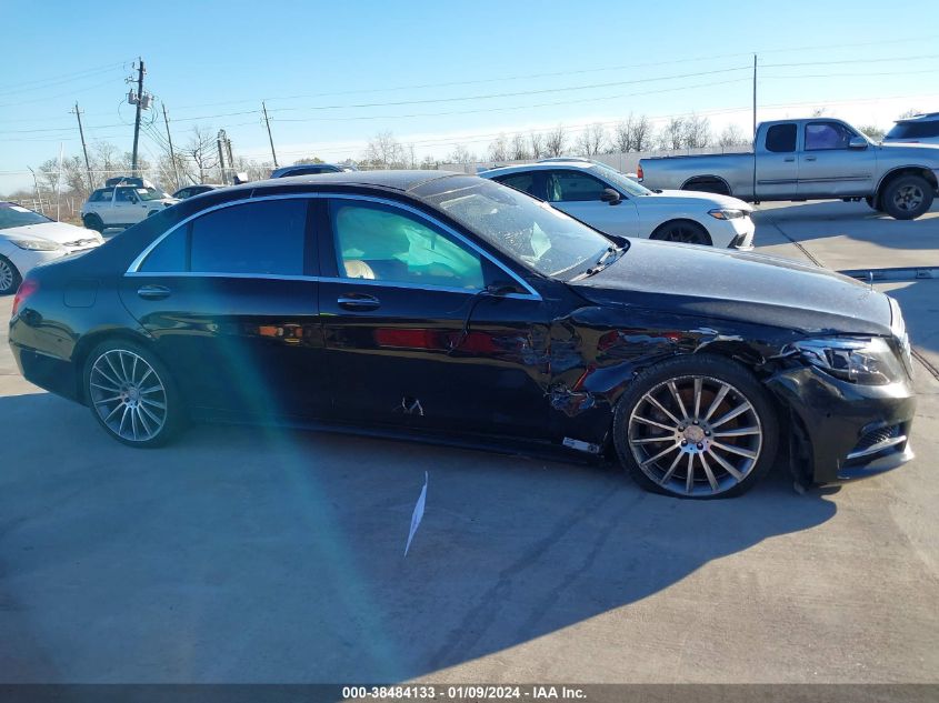 2014 MERCEDES-BENZ S 550 WDDUG8CB2EA065481
