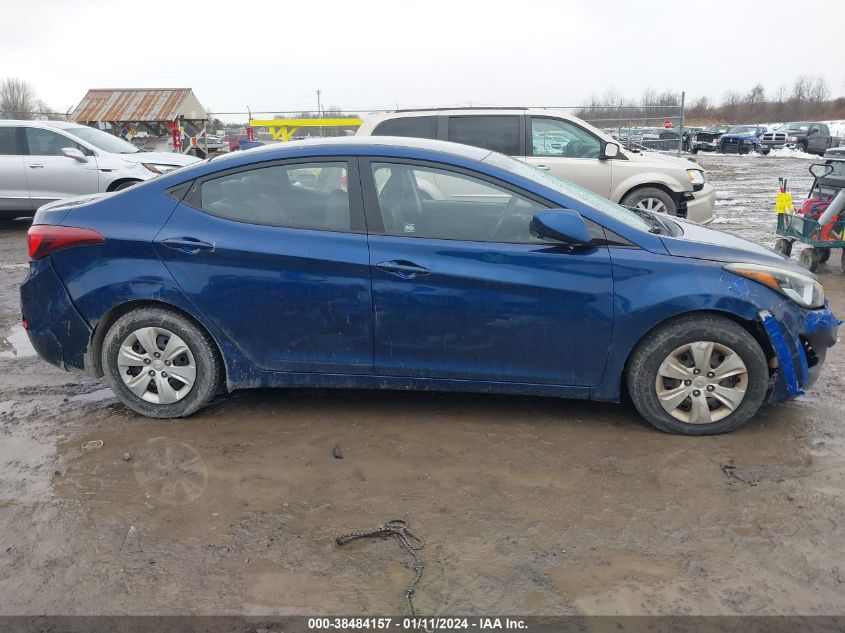 2016 HYUNDAI ELANTRA SE/SPORT/LIMITED - 5NPDH4AE9GH715867