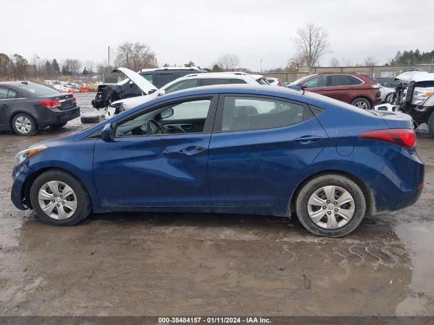 2016 HYUNDAI ELANTRA SE/SPORT/LIMITED - 5NPDH4AE9GH715867