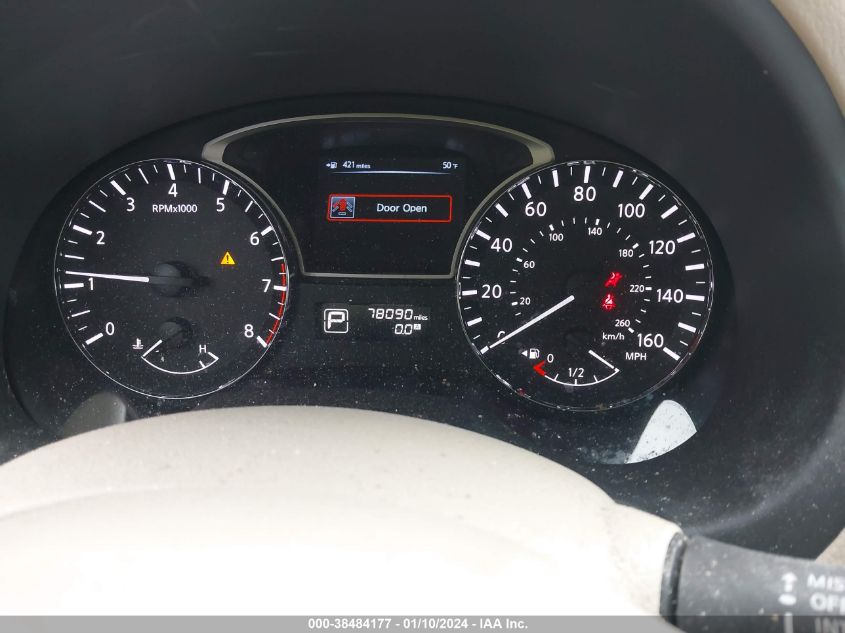 2013 NISSAN ALTIMA 2.5/S/SV/SL - 1N4AL3AP8DN542521