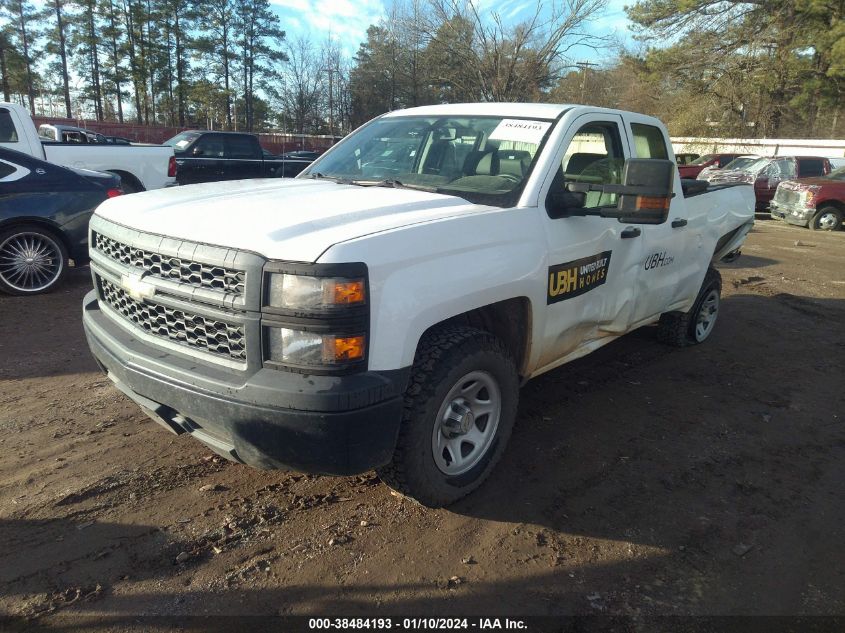 2015 CHEVROLET SILVERADO 1500 WT - 1GCRCPEC2FZ324677