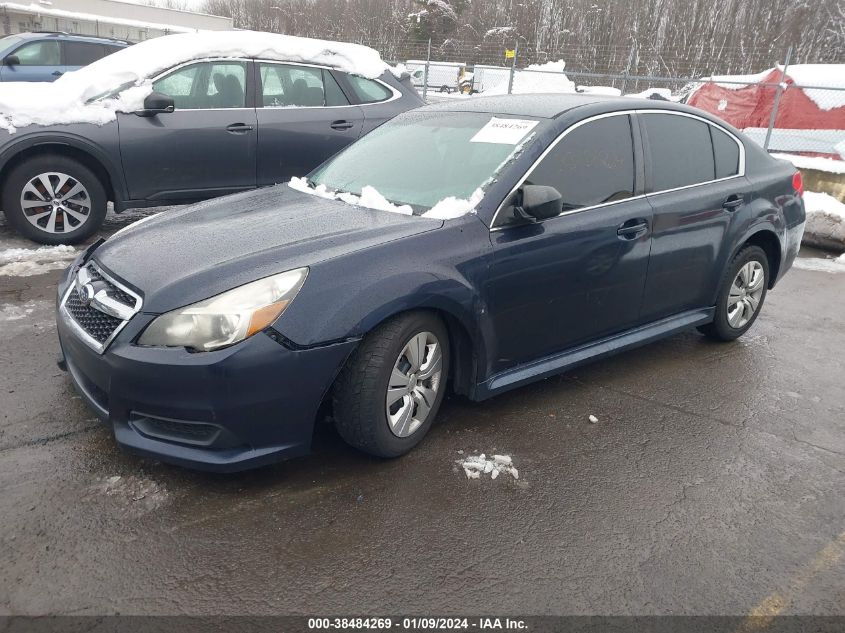 2013 SUBARU LEGACY 2.5I - 4S3BMBA67D3026546