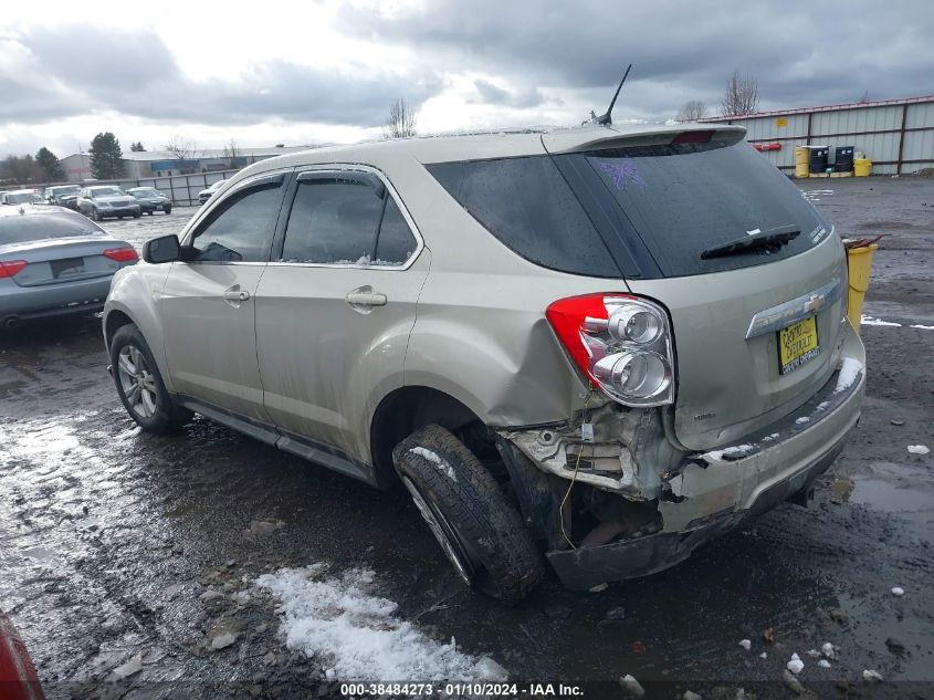 2013 CHEVROLET EQUINOX LS - 2GNFLCEK8D6413043