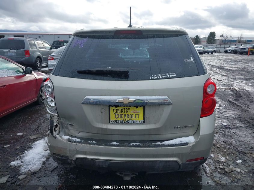 2013 CHEVROLET EQUINOX LS - 2GNFLCEK8D6413043