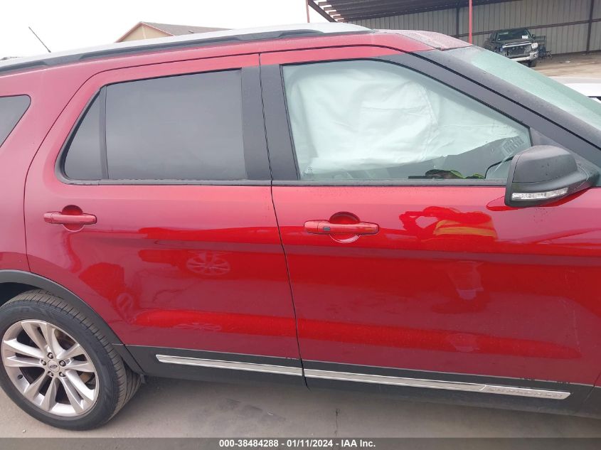 2019 FORD EXPLORER XLT - 1FM5K7D8XKGB07538
