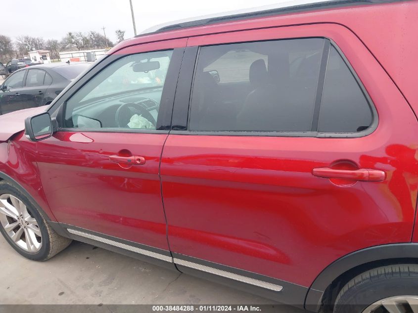 2019 FORD EXPLORER XLT - 1FM5K7D8XKGB07538