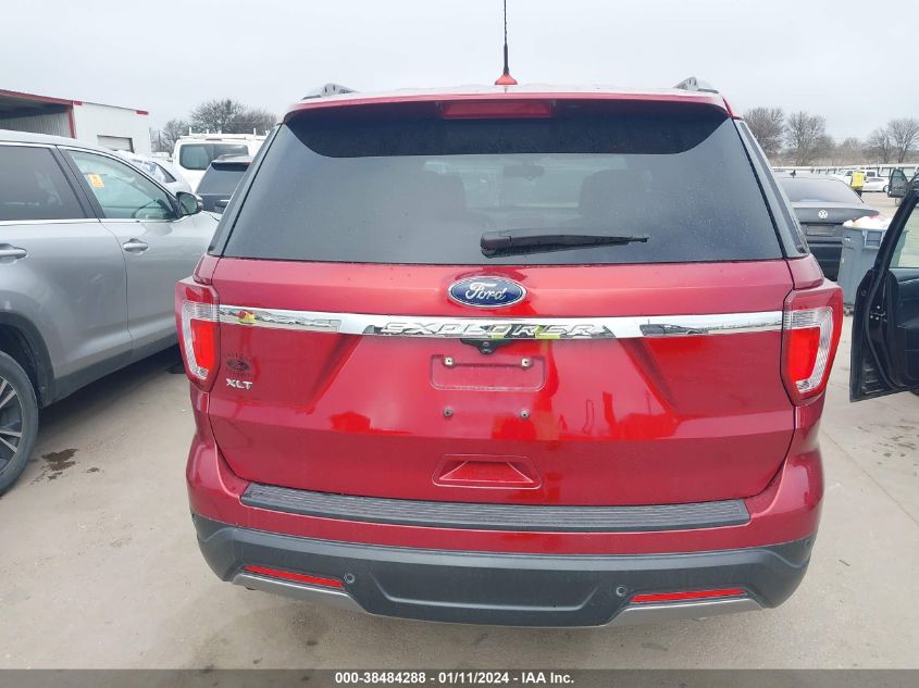 2019 FORD EXPLORER XLT - 1FM5K7D8XKGB07538