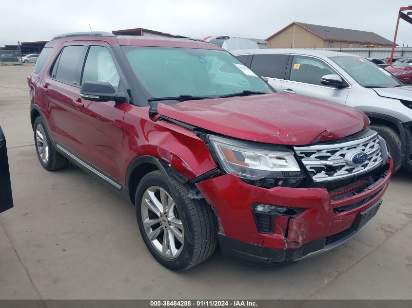 2019 FORD EXPLORER XLT - 1FM5K7D8XKGB07538