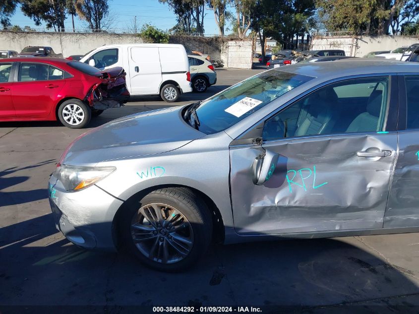 2015 TOYOTA CAMRY SE - 4T1BF1FK1FU478866