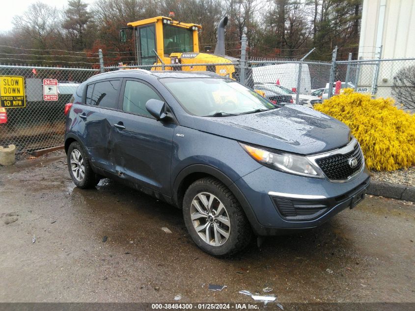 Lot #2525407263 2016 KIA SPORTAGE LX salvage car