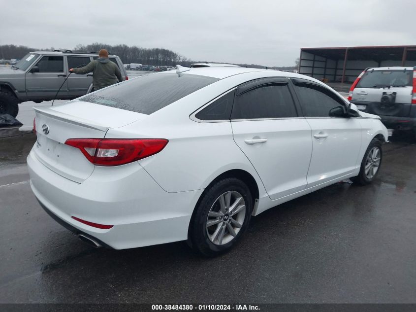 2015 HYUNDAI SONATA SE - 5NPE24AFXFH118904