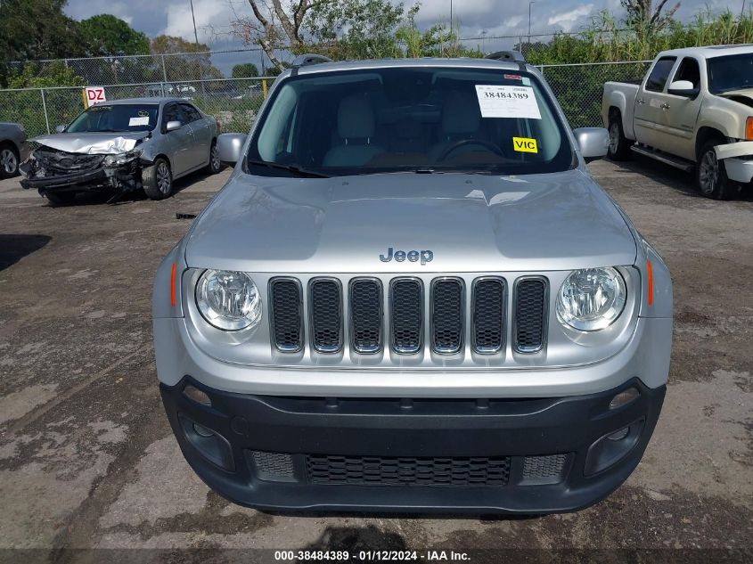 2017 JEEP RENEGADE LIMITED - ZACCJADB6HPF09351