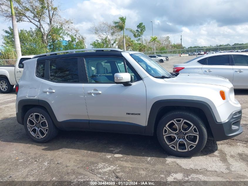 2017 JEEP RENEGADE LIMITED - ZACCJADB6HPF09351