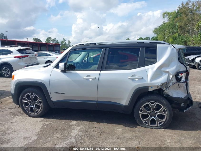 2017 JEEP RENEGADE LIMITED - ZACCJADB6HPF09351