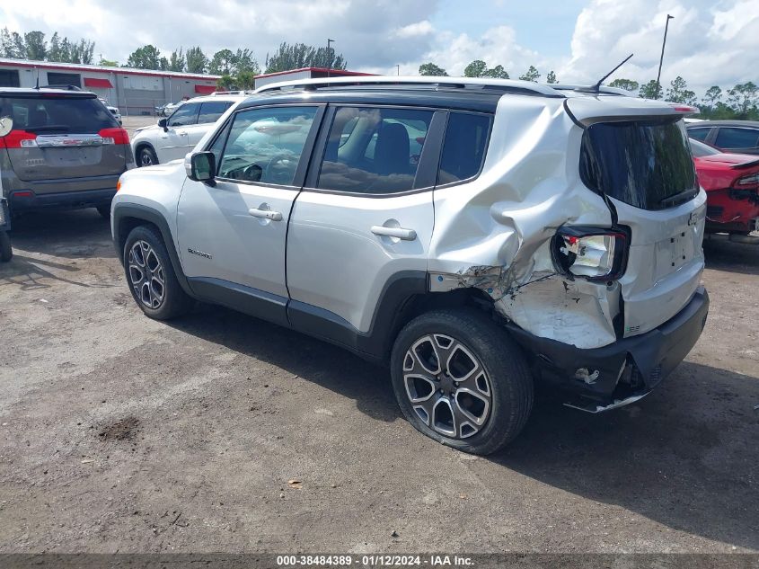 2017 JEEP RENEGADE LIMITED - ZACCJADB6HPF09351