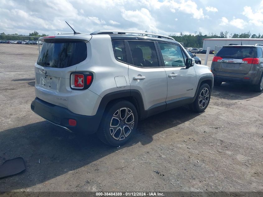 2017 JEEP RENEGADE LIMITED - ZACCJADB6HPF09351