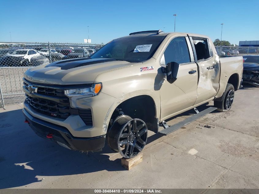 2022 CHEVROLET SILVERADO 1500 4WD  SHORT BED LT TRAIL BOSS - 3GCUDFED4NG617120