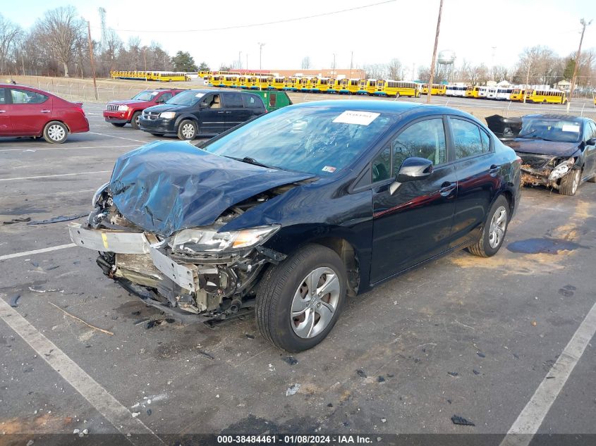 2013 HONDA CIVIC LX - 19XFB2F52DE238027