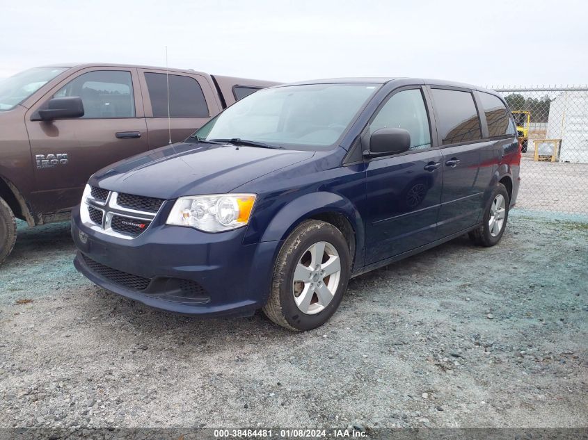 2013 DODGE GRAND CARAVAN SE - 2C4RDGBG3DR702789