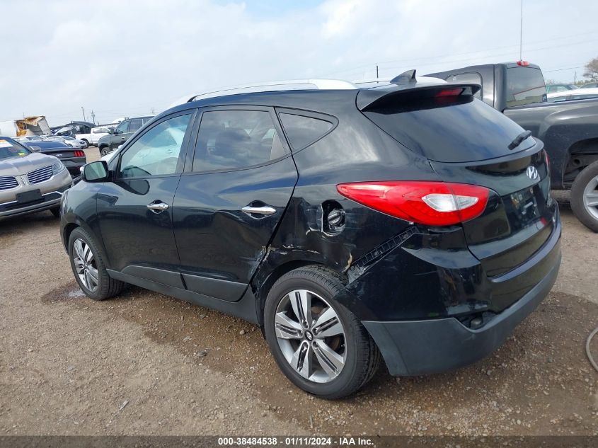 2014 HYUNDAI TUCSON LIMITED - KM8JU3AG5EU872045