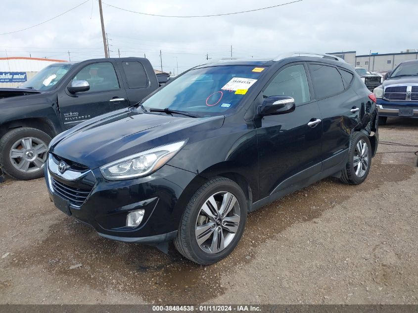 2014 HYUNDAI TUCSON LIMITED - KM8JU3AG5EU872045