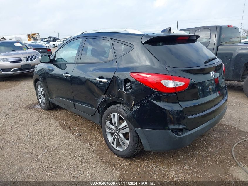 2014 HYUNDAI TUCSON LIMITED - KM8JU3AG5EU872045