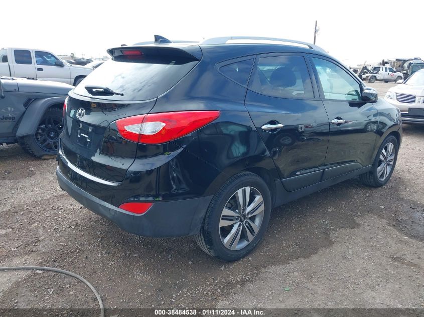 2014 HYUNDAI TUCSON LIMITED - KM8JU3AG5EU872045