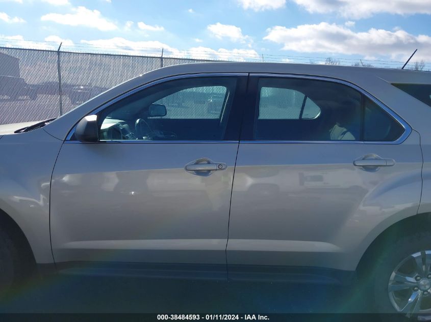 2015 CHEVROLET EQUINOX LS - 2GNFLEEK4F6191051
