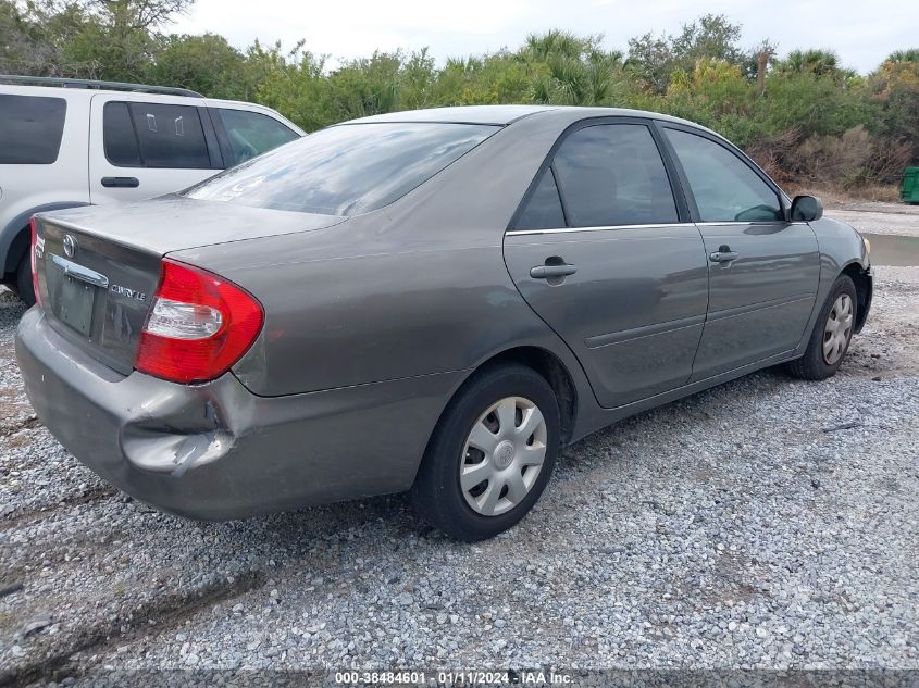 4T1BE32K04U827615 | 2004 TOYOTA CAMRY