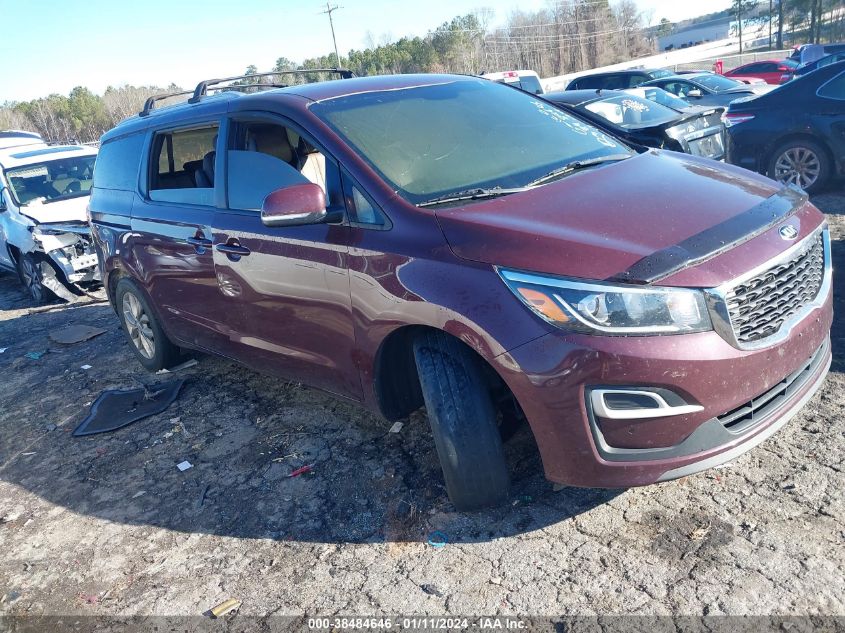 KNDMB5C15K6512477 KIA SEDONA LX/EX 2019