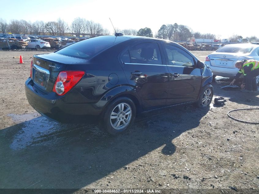 2015 CHEVROLET SONIC LT AUTO - 1G1JC5SG4F4190706