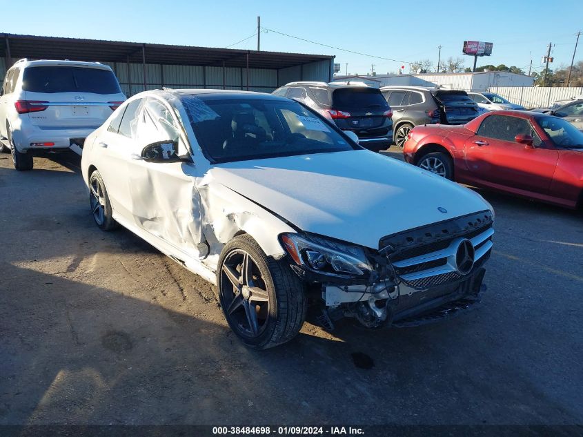 2015 MERCEDES-BENZ C 400 4MATIC - 55SWF6GB9FU039388