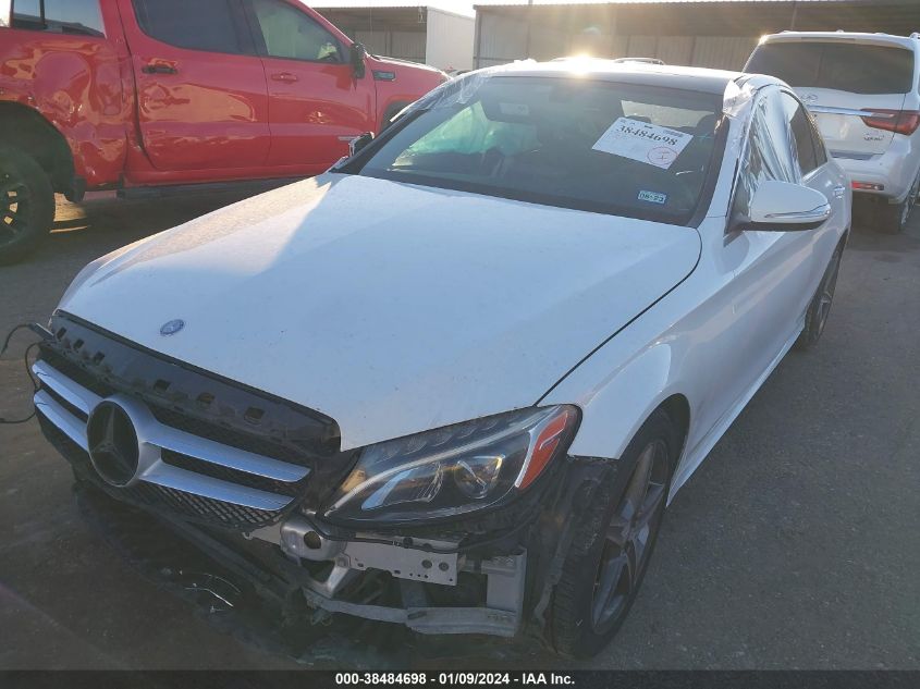 2015 MERCEDES-BENZ C 400 4MATIC - 55SWF6GB9FU039388
