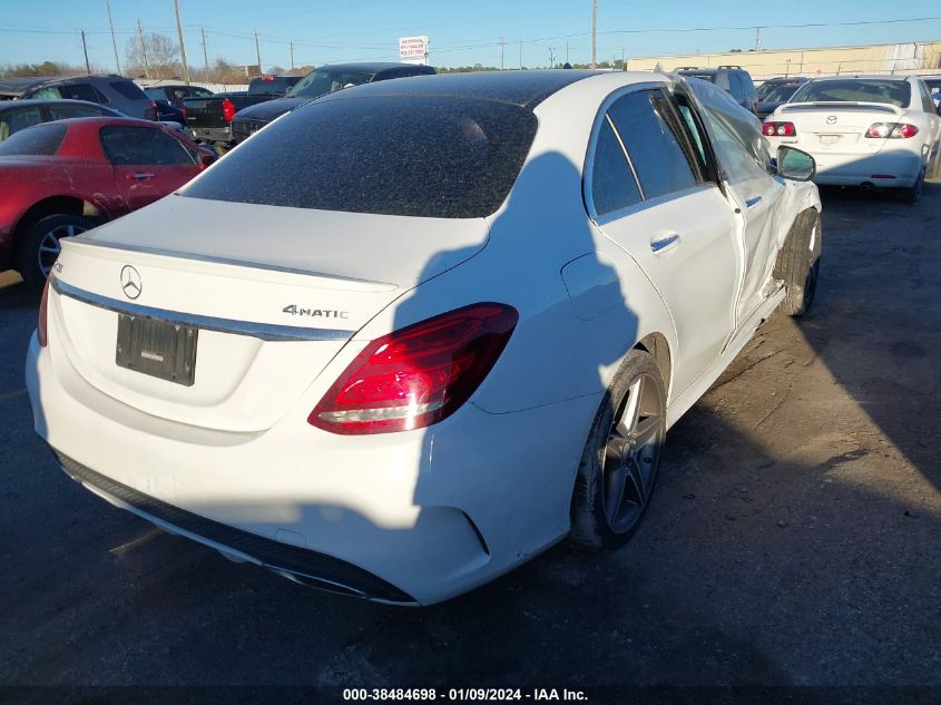 2015 MERCEDES-BENZ C 400 4MATIC - 55SWF6GB9FU039388