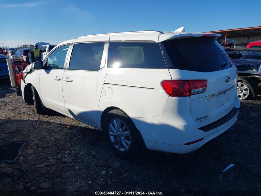 VIN KNDMB5C18J6349158 2018 KIA SEDONA LX
