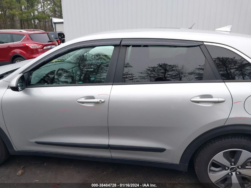 2017 KIA NIRO FE - KNDCB3LC9H5050201