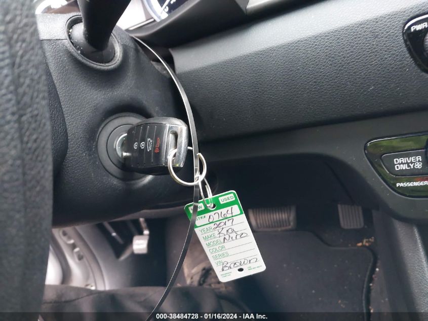 2017 KIA NIRO FE - KNDCB3LC9H5050201
