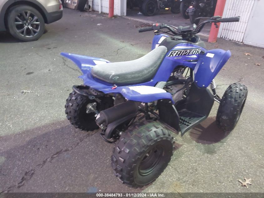 2022 YAMAHA YFM90 R - RF3AB11EXNT002924