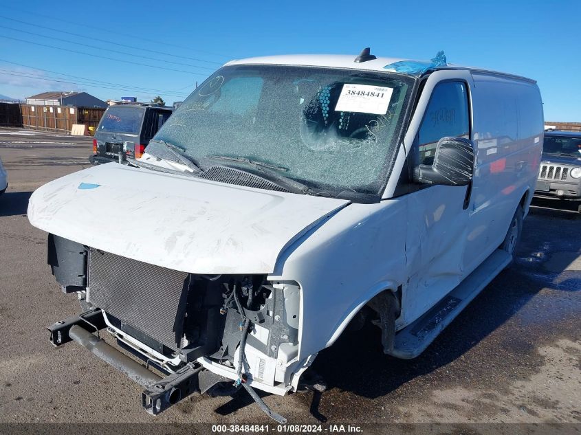 2021 CHEVROLET EXPRESS WORK VAN - 1GCWGAFP1M1268930